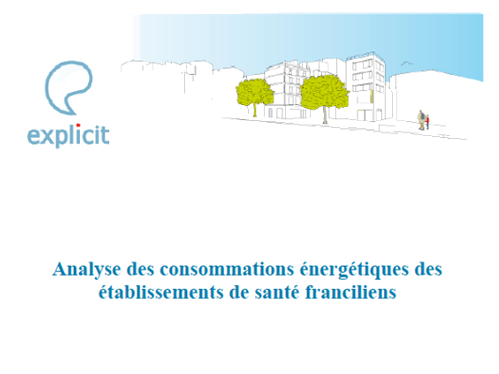 Analyse des consommations énergétiques des établissements de santé franciliens