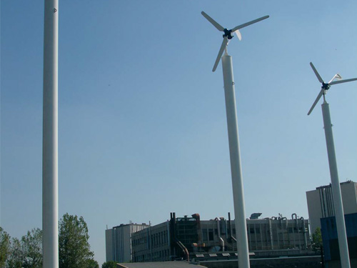 Des éoliennes dans l'urbain